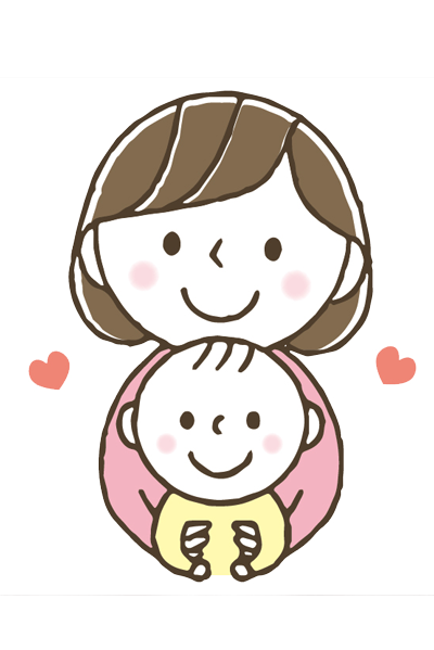 お母さんと赤ちゃん