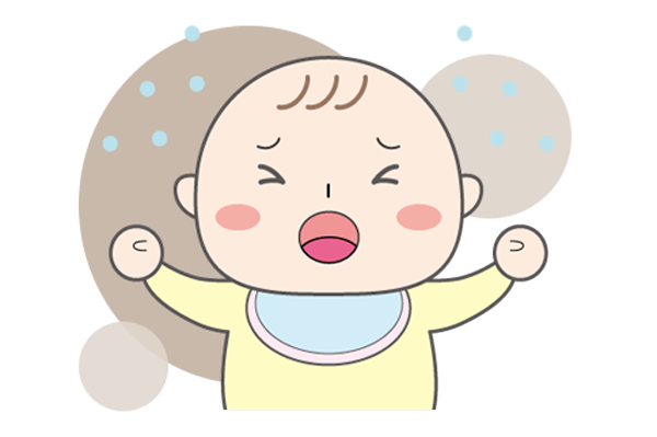 刺激に敏感な赤ちゃん